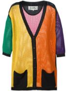 Jc De Castelbajac Vintage Colour Block Cardigan, Women's, Size: 44