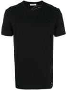 Versace Collection - Half Head Back Print T-shirt - Men - Cotton/polyamide/polyethylene - Xl, Black, Cotton/polyamide/polyethylene
