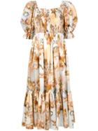 Karen Walker Altitude Angel Print Dress - Multicolour