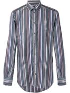 Dolce & Gabbana Striped Shirt, Men's, Size: 41, Cotton