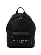 Givenchy Nylon Logo Back Pack - Black