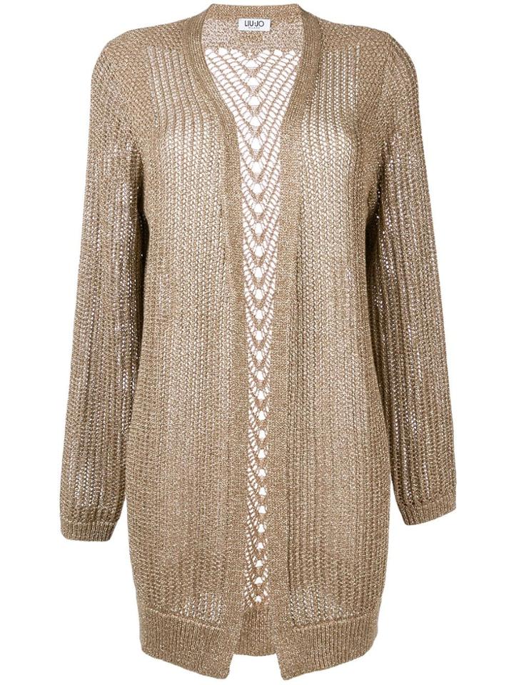 Liu Jo Knitted Cardigan - Metallic