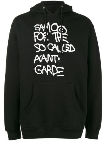 Jean-michel Basquiat X Browns Rome Pays Off Samo Hoodie - Black