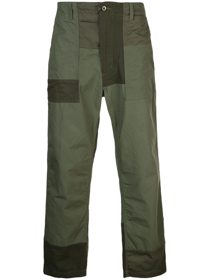 Engineered Garments Ripstop Painter Trousers - Green