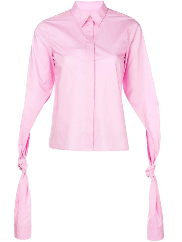 Mm6 Maison Margiela Tied Sleeve Shirt - Unavailable