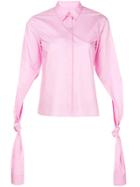 Mm6 Maison Margiela Tied Sleeve Shirt - Unavailable