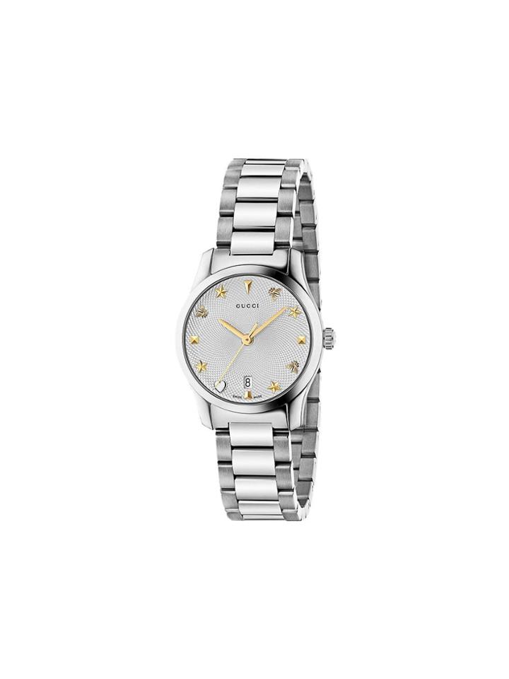 Gucci G-timeless, 27 Mm Watch - Silver