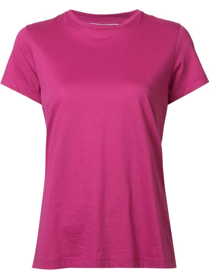 Vince 'compact' T-shirt, Women's, Size: Small, Pink/purple, Supima Cotton