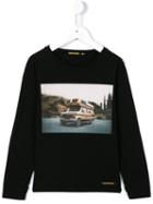 Finger In The Nose Camper Van Print Long T-shirt