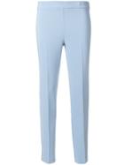 P.a.r.o.s.h. Slim Fit Tailored Trousers - Blue