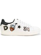 Moa Master Of Arts Patch Detail Sneakers - White