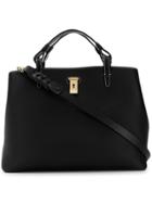 Bally Top Handle Tote - Black