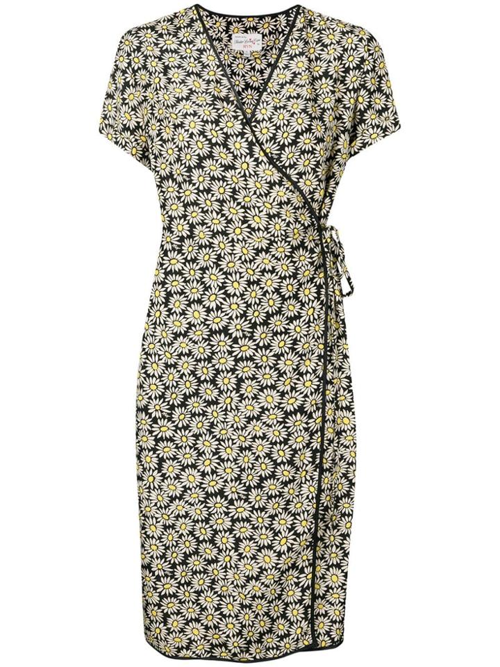 Hvn Daisy Sleeveless Dress - Black