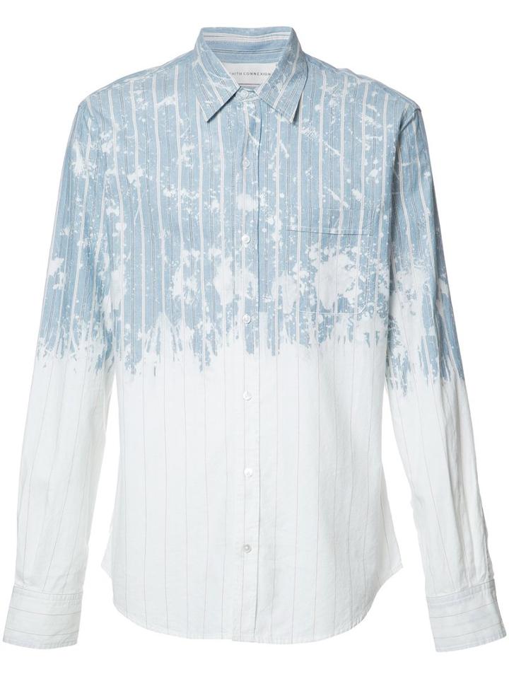 Faith Connexion Gradient Shirt, Men's, Size: Small, Blue, Cotton