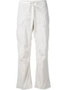 Dosa Slim Fit 'barney' Trousers, Women's, Size: 4, White, Cotton