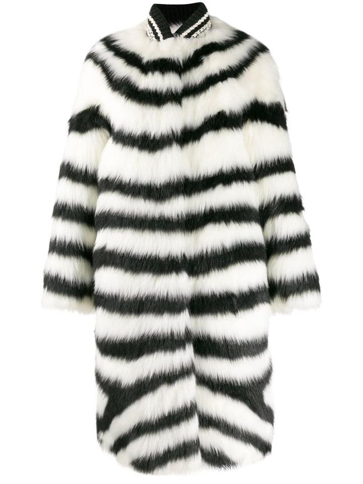 Ermanno Scervino Oversized Coat - Black