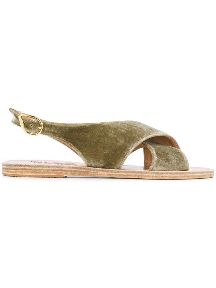 Ancient Greek Sandals Maria Sandals - Green