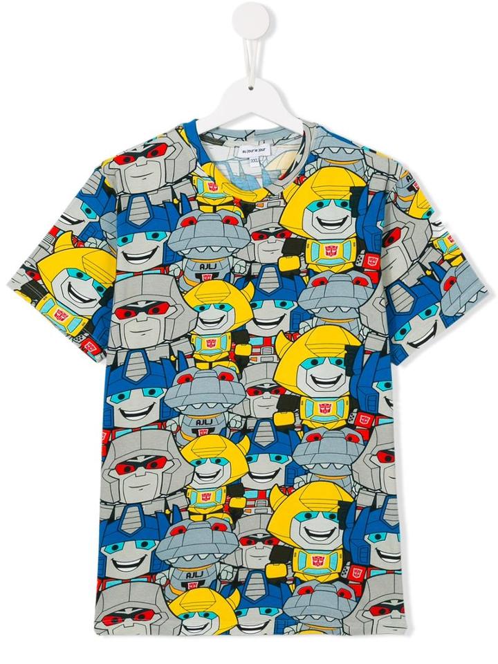 Au Jour Le Jour Kids 'transformers' T-shirt, Boy's, Size: 14 Yrs