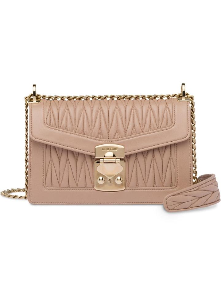 Miu Miu Miu Confidential Bag - Brown