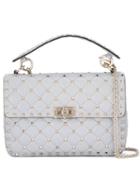 Valentino 'rockstud Stud' Crossbody Bag, Women's, Grey