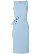 P.a.r.o.s.h. Tie Detail Dress - Blue