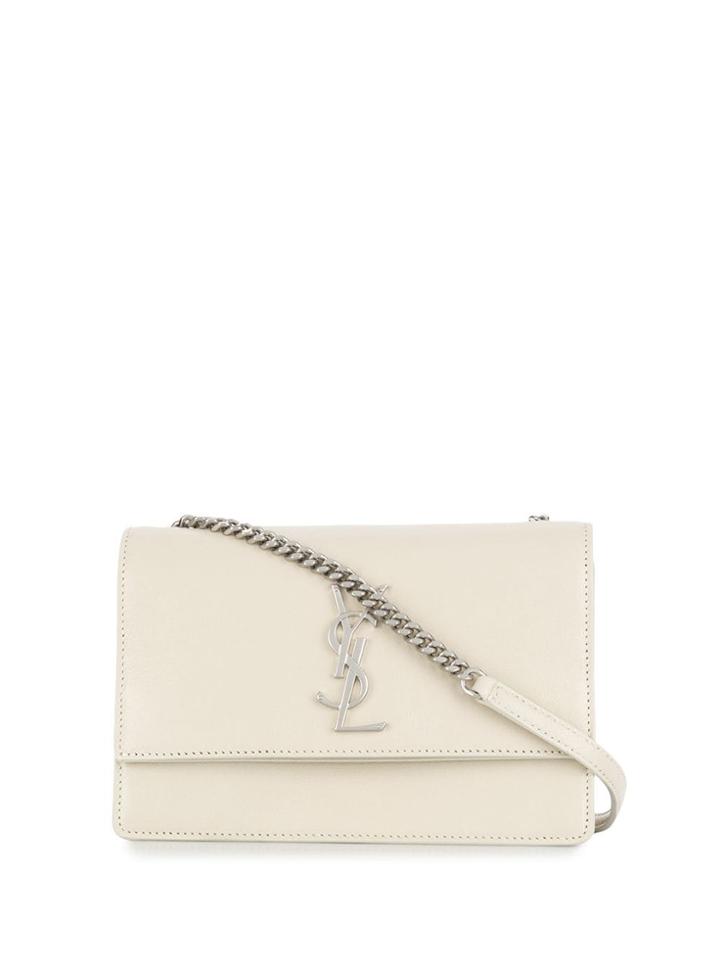 Saint Laurent Sunset Monogram Bag - Neutrals