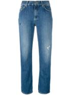 Dondup - Paige Boyfriend Jeans - Women - Cotton - 28, Blue, Cotton