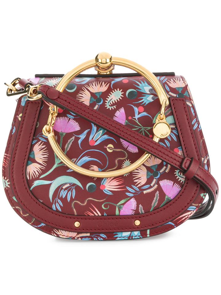 Chloé Nile Foldover Shoulder Bag - Brown