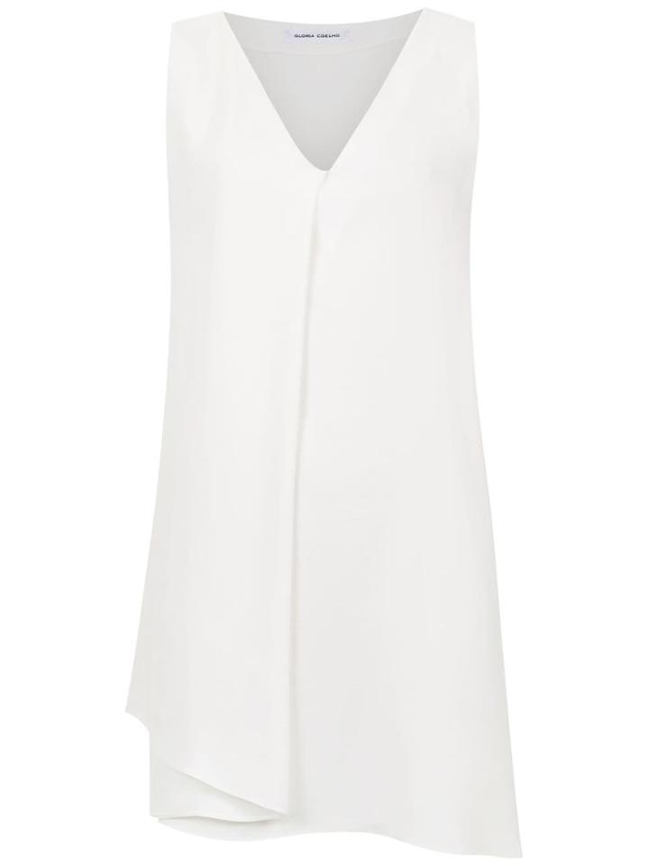 Gloria Coelho Asymmetrical Top - White