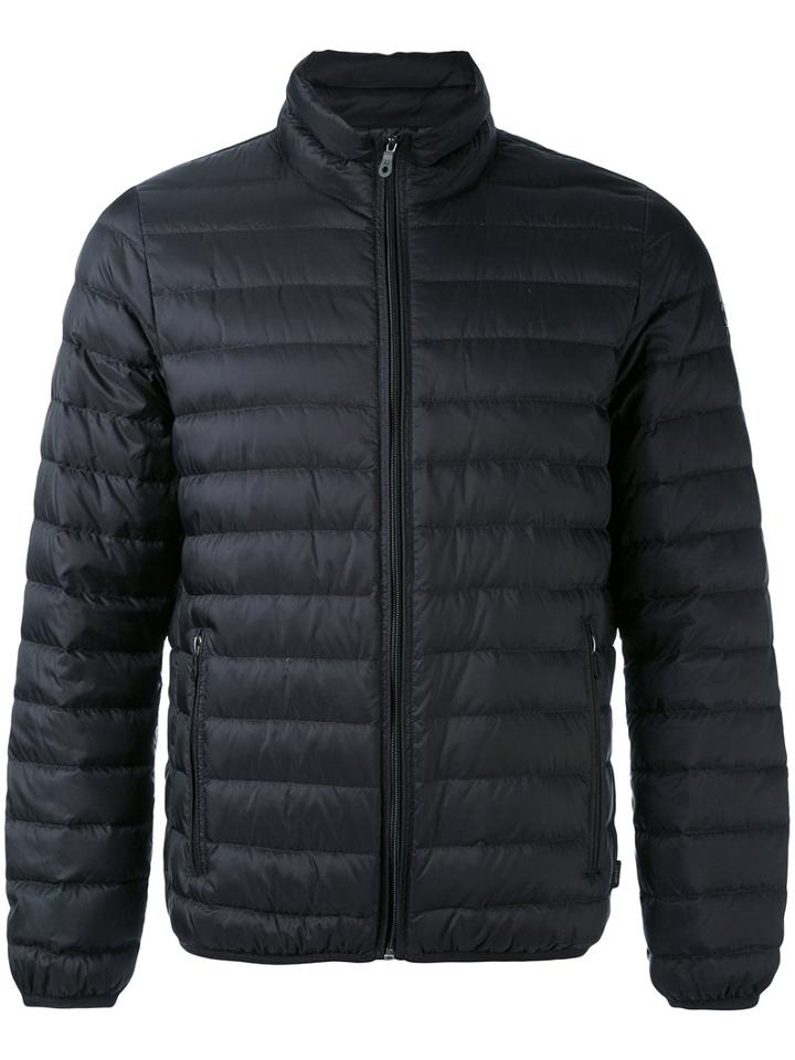 Armani Jeans - Padded Jacket - Men - Feather Down/polyamide - 54, Black, Feather Down/polyamide