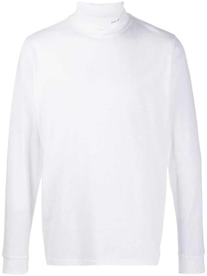 1017 Alyx 9sm Roll Neck Sweatshirt - White