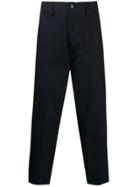 Haikure Straight-leg Trousers - Blue