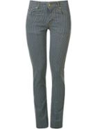 Amapô Striped Skinny Trousers