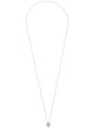 Noor Fares Hollow Icosagon Pendant Necklace - Metallic