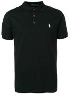 Polo Ralph Lauren Contrast Logo Polo Shirt - Black