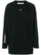 Off-white Loose Fit Sweatshirt - Black