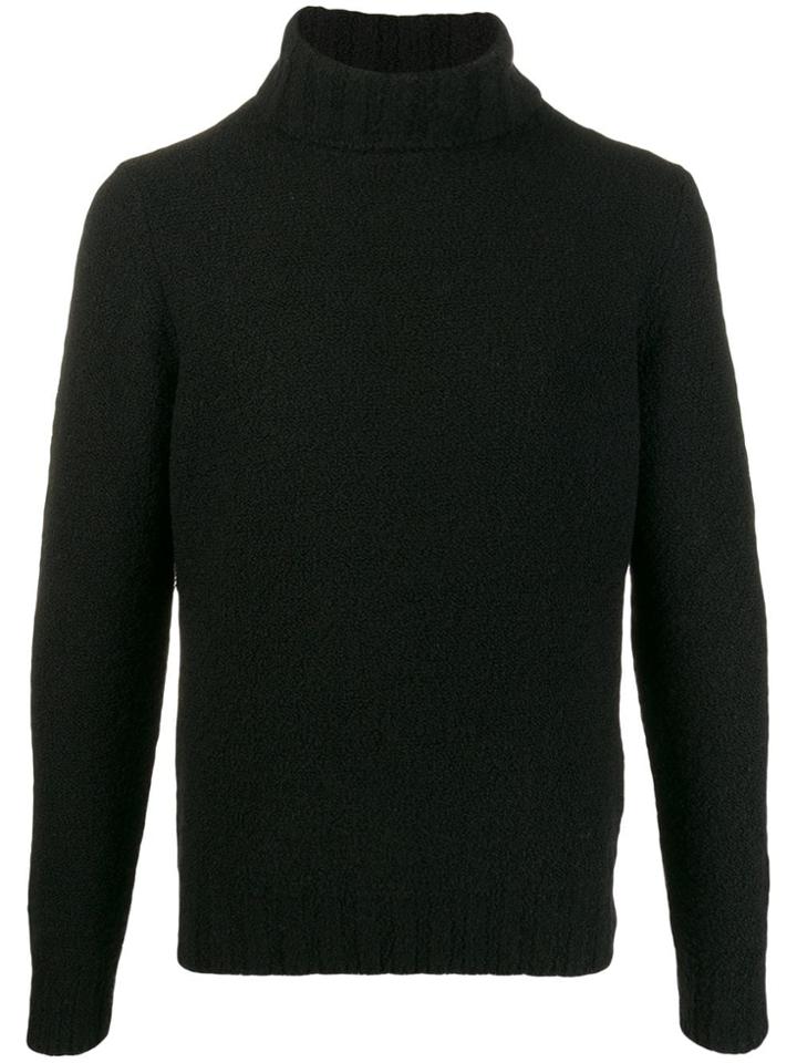 Dell'oglio Roll Neck Knitted Jumper - Black