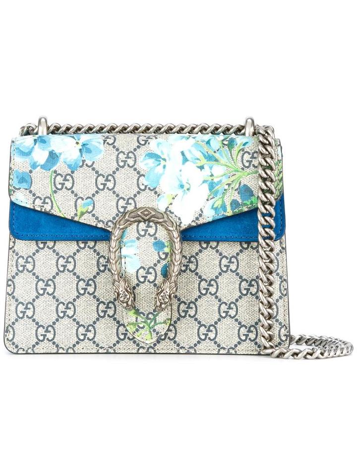 Gucci Chain Strap Crossbody Bag, Calf Leather