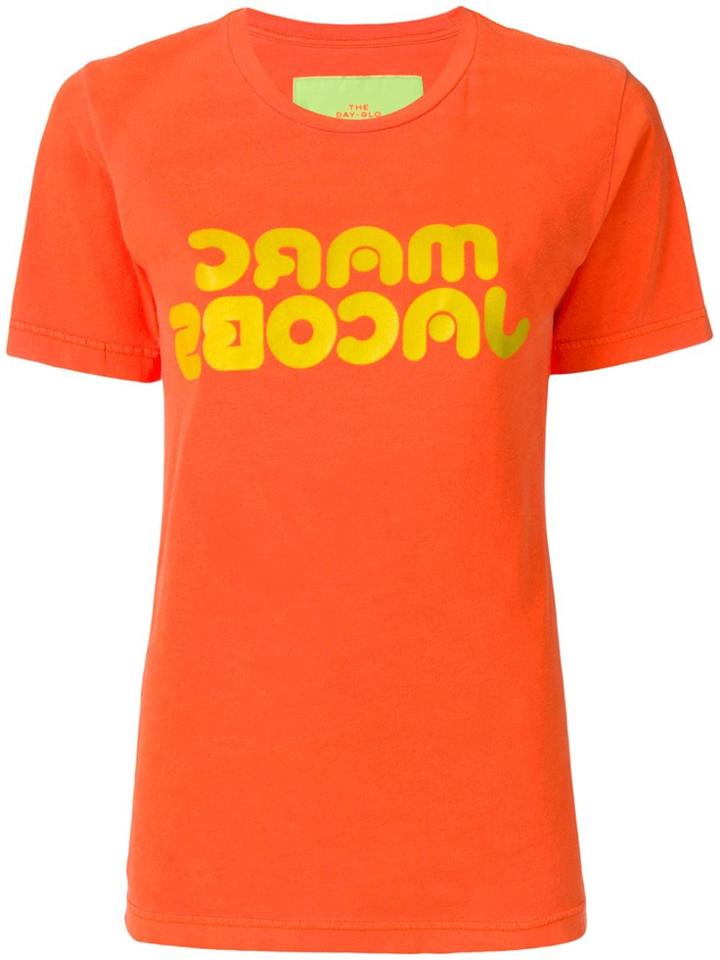 Marc Jacobs Logo Print T-shirt - Orange
