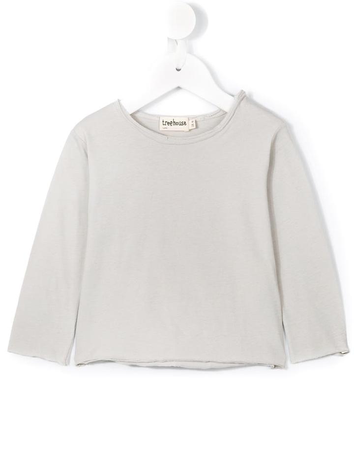 Tree House - 'bero' Top - Kids - Cotton - 18 Mth, Grey