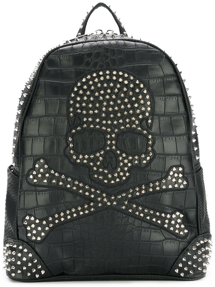 Philipp Plein Margin Backpack - Black