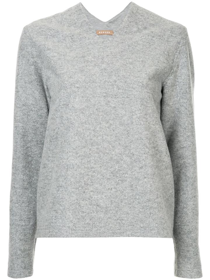 Nehera V-neck Pullover - Grey