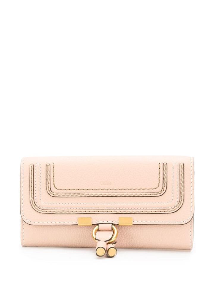 Chloé Marcie Long Wallet - Pink