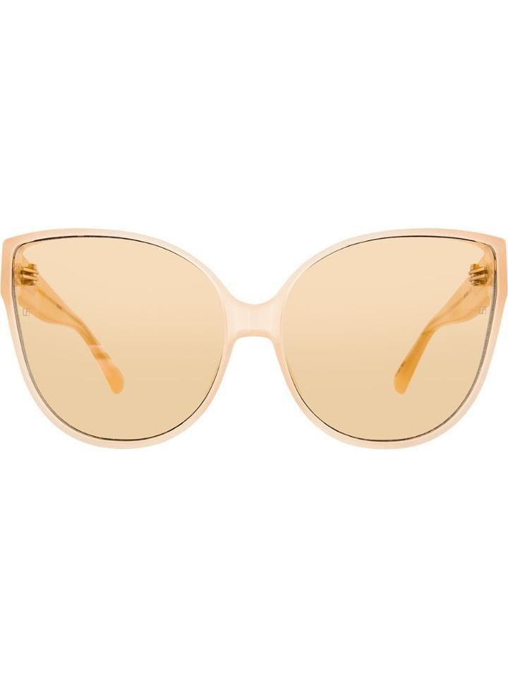 Linda Farrow 656 C4 Cat-eye Sunglasses - Pink
