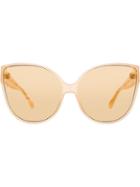 Linda Farrow 656 C4 Cat-eye Sunglasses - Pink