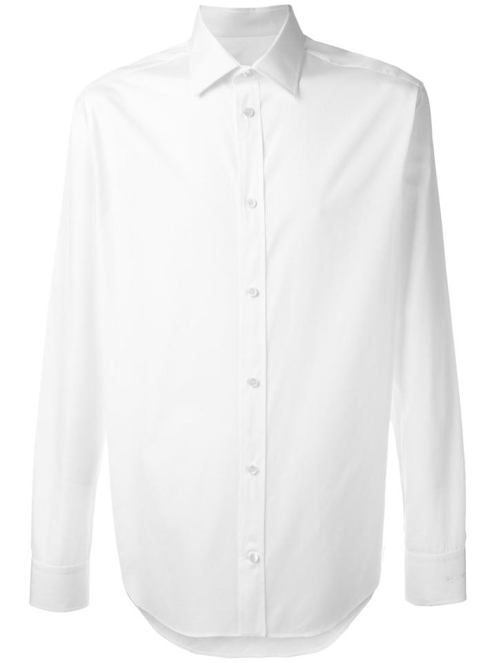 Balenciaga Classic Shirt, Men's, Size: 40, White, Cotton/viscose