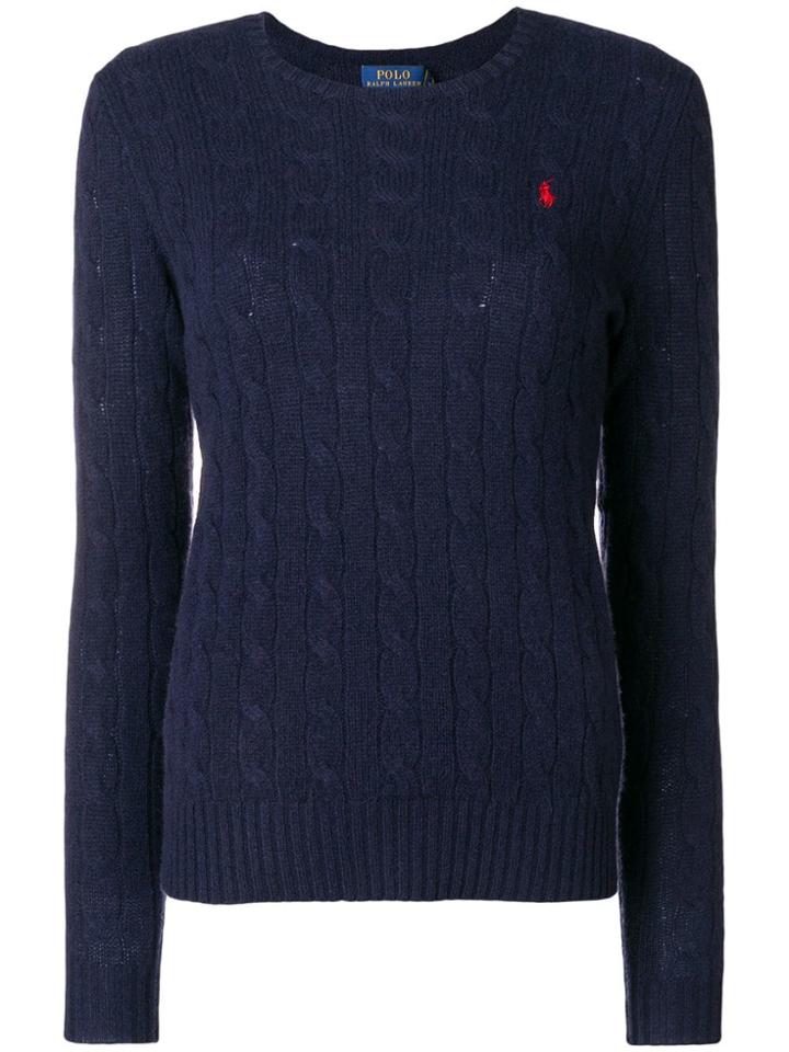 Polo Ralph Lauren Classic Cable-knit Sweater - Blue