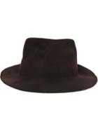 Horisaki Design & Handel Trilby Hat, Men's, Size: Medium, Black, Beaver Fur