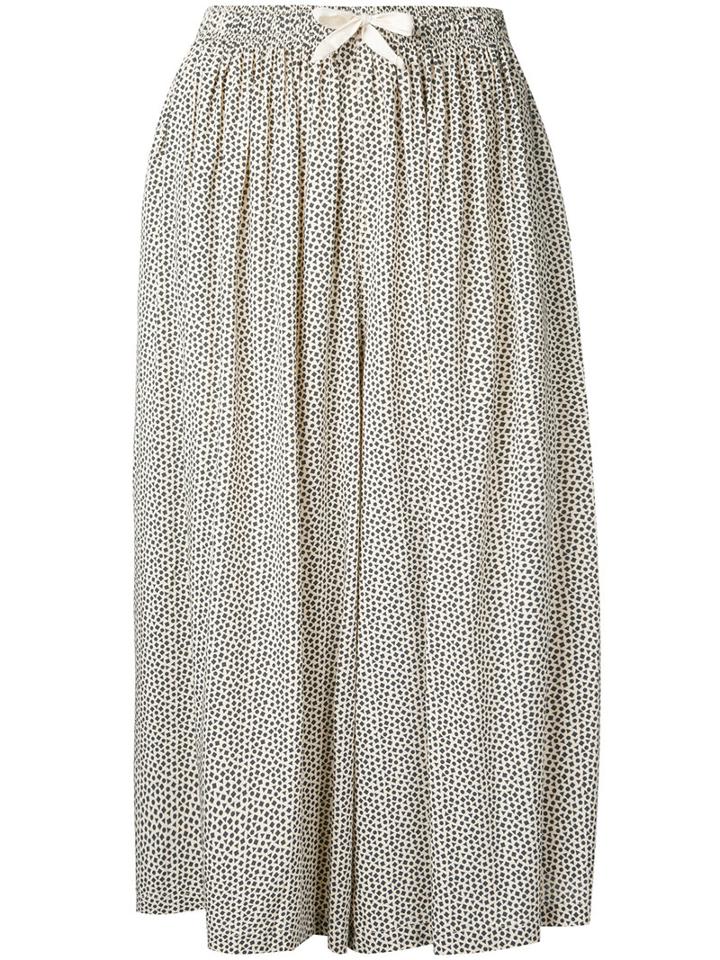 Ikumi Printed Culottes, Women's, Size: Large, Brown, Rayon