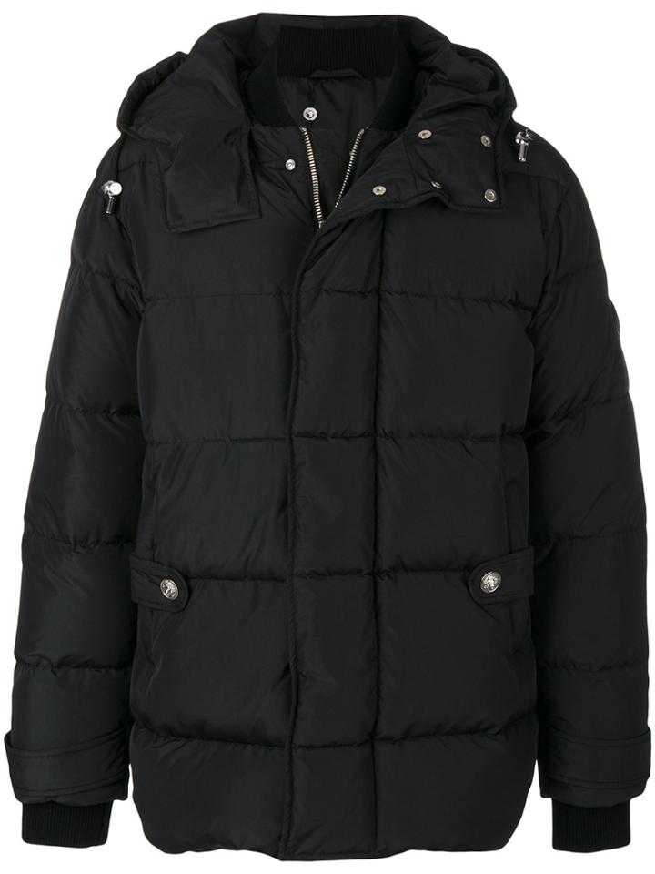 Versus Padded Coat - Black